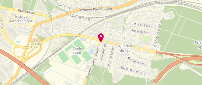 Plan de Le Pétrin Ribeïrou, 67 Boulevard Henri Barbusse, 78210 Saint-Cyr-l'École