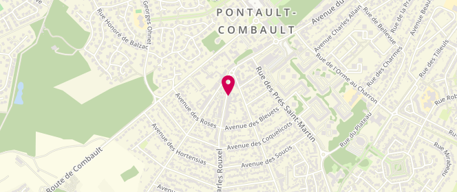 Plan de L'Atelier de Gabriel, 9 avenue Charles Rouxel, 77340 Pontault-Combault