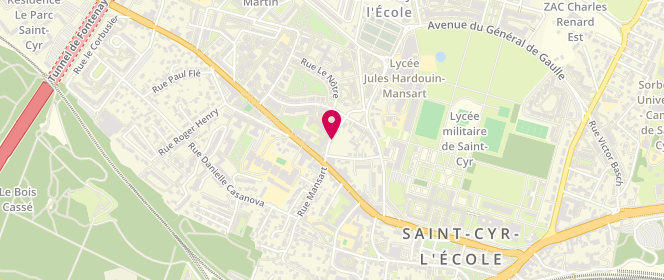Plan de Le Fournil de St Cyr, Centre Commercial Saint Marti
Avenue Colonel Fabien, 78210 Saint-Cyr-l'École