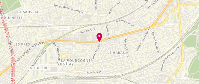 Plan de La Gache, 35 avenue du Général-Leclerc, 78220 Viroflay