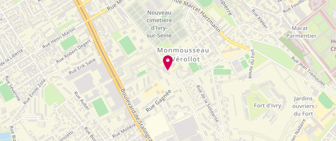 Plan de Banette, 18 Bis Rue Gaston Monmousseau, 94200 Ivry-sur-Seine