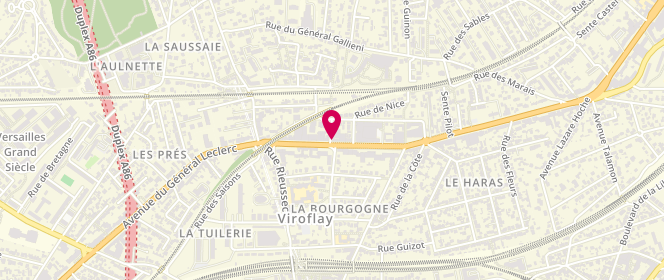 Plan de Maison Macouin, 96 avenue du Général-Leclerc, 78220 Viroflay