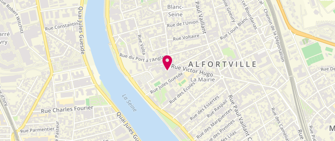 Plan de L'Alfortvillaise, 15 Place Salvador Allende, 94140 Alfortville