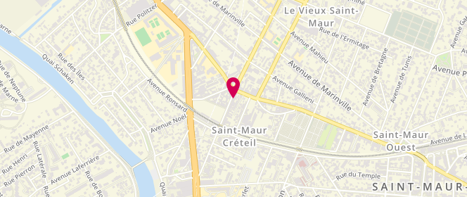 Plan de Aux Délices Viennois, 1 Ter Rue des Remises, 94100 Saint-Maur-des-Fossés
