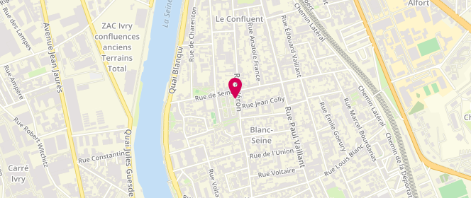 Plan de Boulangerie délices de veron, 108 Rue Véron, 94140 Alfortville