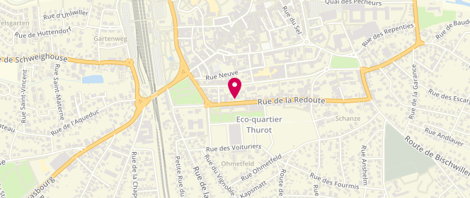 Plan de Boulangerie du Quartier, 50 Rue de la Redoute, 67500 Haguenau