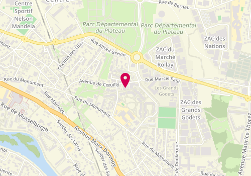 Plan de Boulangerie Jawara, 54 avenue de Coeuilly, 94500 Champigny-sur-Marne