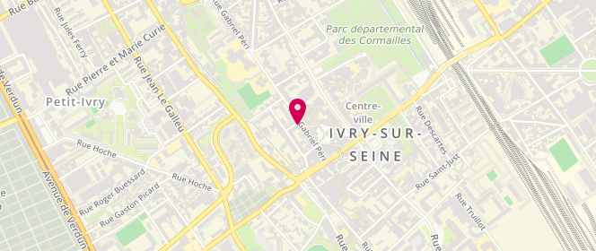 Plan de Le Fournil d'Anny, 23 Rue Gabriel Péri, 94200 Ivry-sur-Seine