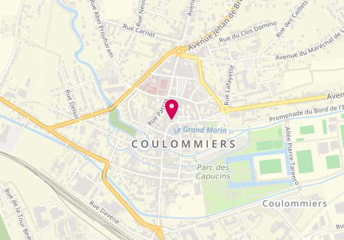 Plan de MOUILLERON Sylvain, 3 Rue Beaurepaire, 77120 Coulommiers