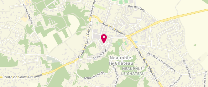 Plan de Boulangerie Gicquel, 20 Place Marché, 78640 Neauphle-le-Château