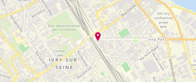 Plan de Boulangerie Pâtisserie Tebib, 79 Boulevard de Brandebourg, 94200 Ivry-sur-Seine