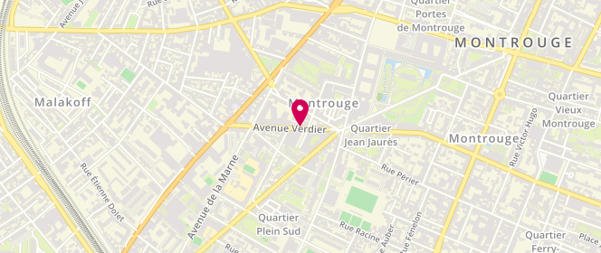 Plan de Le Paton d'Or, 84 avenue Verdier, 92120 Montrouge