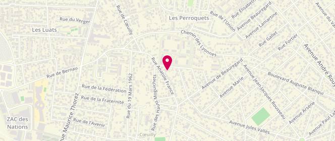 Plan de Torres, 28 Rue Perroquets, 94500 Champigny-sur-Marne