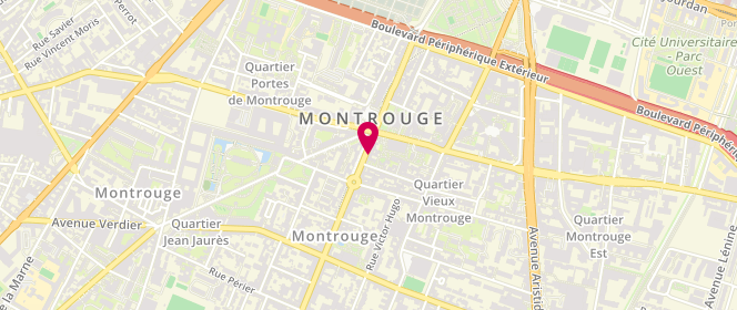 Plan de Boulangerie Bio Sole, 51-53 Av. De la République, 92120 Montrouge