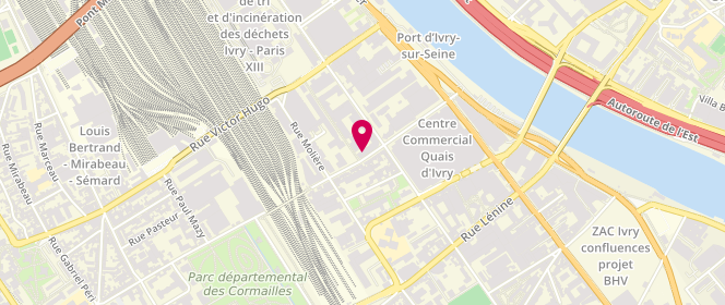 Plan de L'Epi d'Or d'Ivry, 32 Rue Jules Vanzuppe, 94200 Ivry-sur-Seine