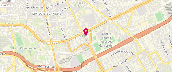 Plan de GAGET Michaël, 34/36 Avenue de la Porte de Choisy, 75013 Paris