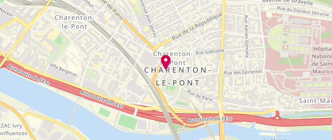 Plan de S.C.M.O.A, 61 Rue de Paris, 94220 Charenton-le-Pont