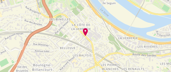 Plan de L'Étoile du Berger, 21 Rue Marcel Allégot, 92190 Meudon