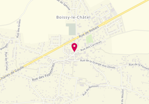 Plan de La Pannetiere des Bucceens, 5 Rue du Centre, 77169 Boissy-le-Châtel