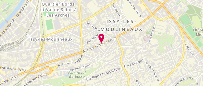 Plan de Dulong, 18 Avenue Victor Cresson, 92130 Issy-les-Moulineaux