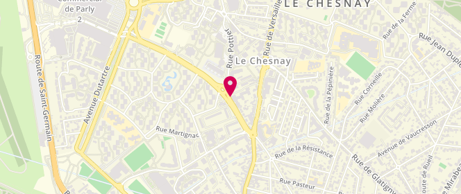 Plan de Pains Gourmets, 16 Bis Rue Pottier, 78150 Le Chesnay-Rocquencourt