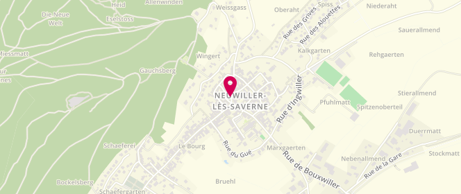 Plan de Boulangerie la Laiterie, 1 Rue 22 Novembre, 67330 Neuwiller-lès-Saverne