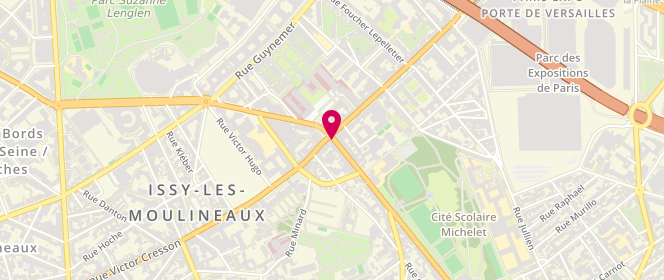 Plan de Aux Délices de l'Etoile Issy, 2 Boulevard Voltaire, 92130 Issy-les-Moulineaux