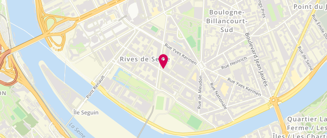 Plan de Thierry Meunier, 58 Rue Marcel Bontemps, 92100 Boulogne-Billancourt