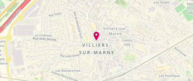 Plan de La Tradition de Villiers, 30 Rue du Général de Gaulle, 94350 Villiers-sur-Marne