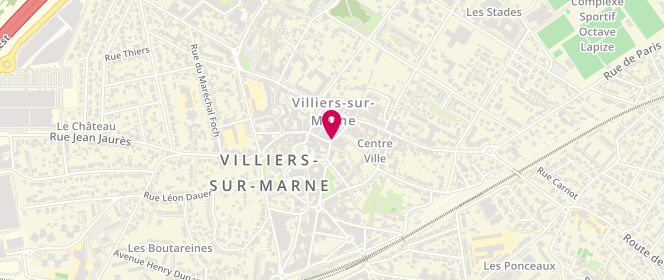 Plan de Boulangerie du Centre, 58 Rue du Général de Gaulle, 94350 Villiers-sur-Marne