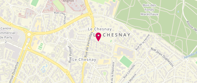 Plan de BROSSE Christophe, 47 Rue de Versailles, 78150 Le Chesnay