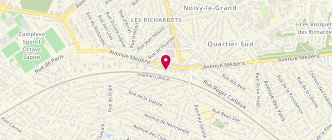 Plan de Boulangerie du Marche, 88 Av. Médéric, 93160 Noisy-le-Grand