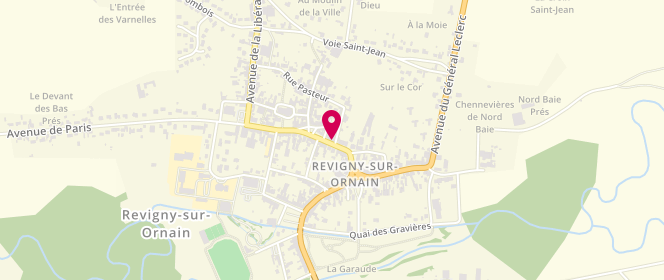 Plan de Banette, 18 Rue Raymond Poincaré, 55800 Revigny-sur-Ornain