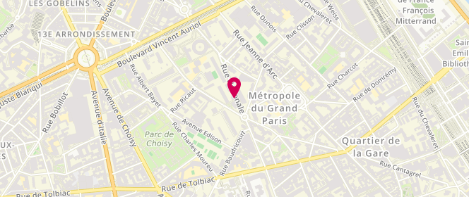 Plan de Epi d'Orge Paris, 119 Rue Nationale, 75013 Paris