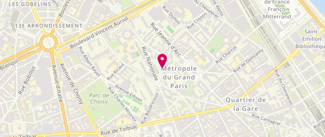 Plan de Farinez'Vous, 74 Rue Clisson, 75013 Paris