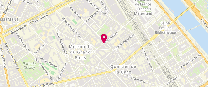 Plan de Douceurs des Iles, 29 Rue Charcot, 75013 Paris