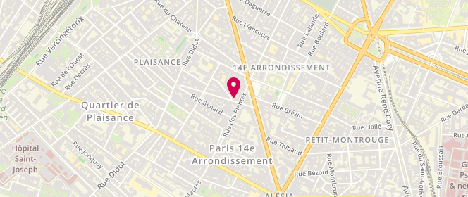 Plan de Eudes - Boulangerie & Pâtisserie, 2 Rue Georges Saché, 75014 Paris