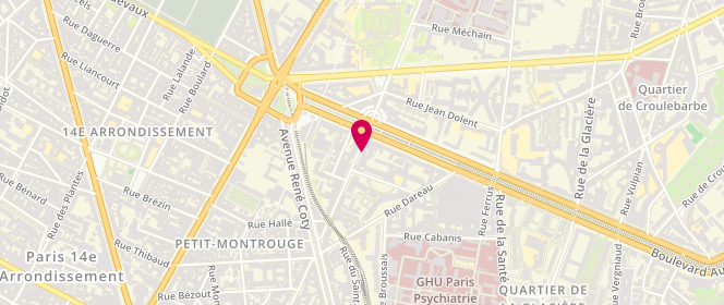 Plan de Fournil St Jacques, 11 Rue de la Tombe Issoire, 75014 Paris