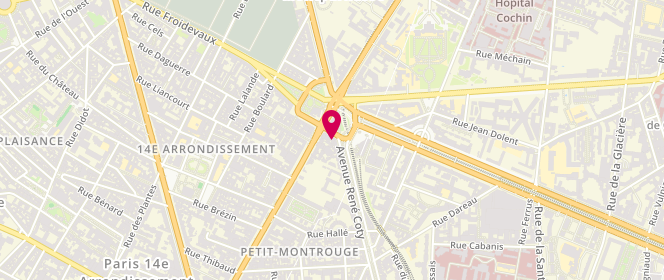 Plan de Paul, 7-9 Pl. Denfert-Rochereau, 75014 Paris