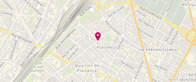 Plan de Les Fournils de France, 77 Rue Raymond Losserand, 75014 Paris