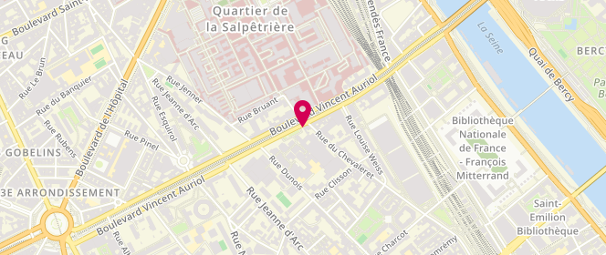 Plan de Maison Landry, 81 Boulevard Vincent Auriol, 75013 Paris
