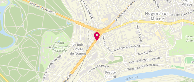 Plan de Boulangerie, Pâtisserie Laure et Yann, 5 avenue de Joinville, 94130 Nogent-sur-Marne
