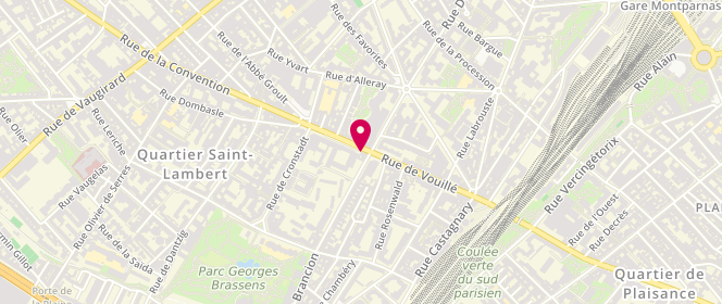 Plan de Les Moissons de Vouillé, 24 Rue de Vouillé, 75015 Paris