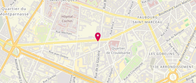 Plan de La Rose, 53Bis Boulevard Arago, 75013 Paris