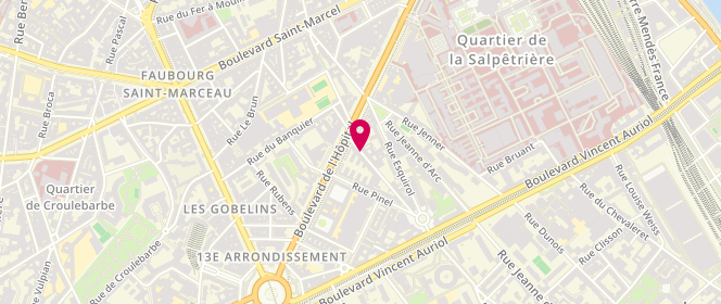 Plan de Meksem, 27 Rue Campo Formio, 75013 Paris