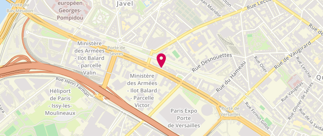 Plan de Boulangerie Paris et Co, 7 Boulevard Victor, 75015 Paris
