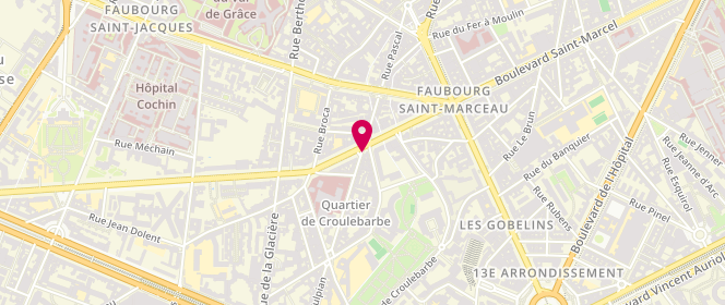 Plan de Boulangerie Akiko et Philippe BRUERE, 31 Boulevard Arago, 75013 Paris