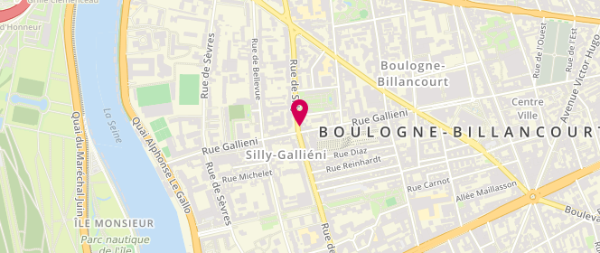 Plan de Sba, Angle du 87 Rue de Silly
172 Rue Gallieni, 92100 Boulogne-Billancourt