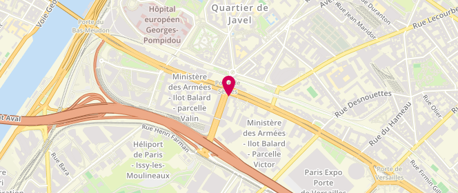 Plan de Briochette et Compagnie, 10 Boulevard Victor, 75015 Paris