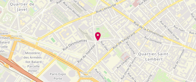 Plan de La Boul'ange, 29 Rue Desnouettes, 75015 Paris